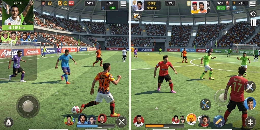 Fitur sosial yang memungkinkan interaksi antar pemain.