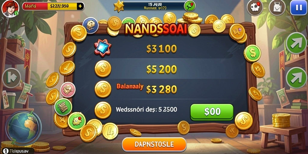 Fitur leaderboard untuk melihat peringkat pemain.