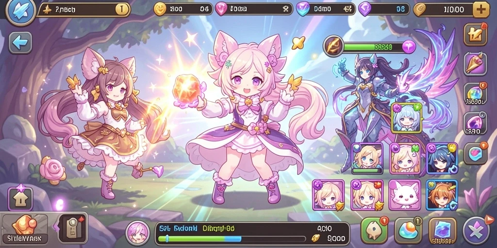 Fitur multiplayer untuk berinteraksi dengan teman.