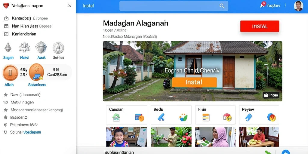 Grafis indah membuat pengalaman bermain semakin hidup.