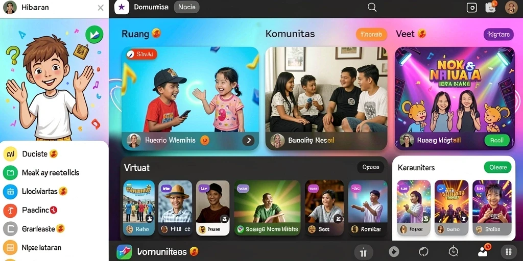 Antarmuka pengguna yang mudah dinavigasi.