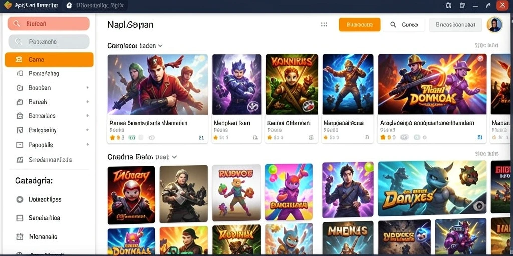 Tangkapan layar menampilkan karakter unik yang bisa dimainkan.