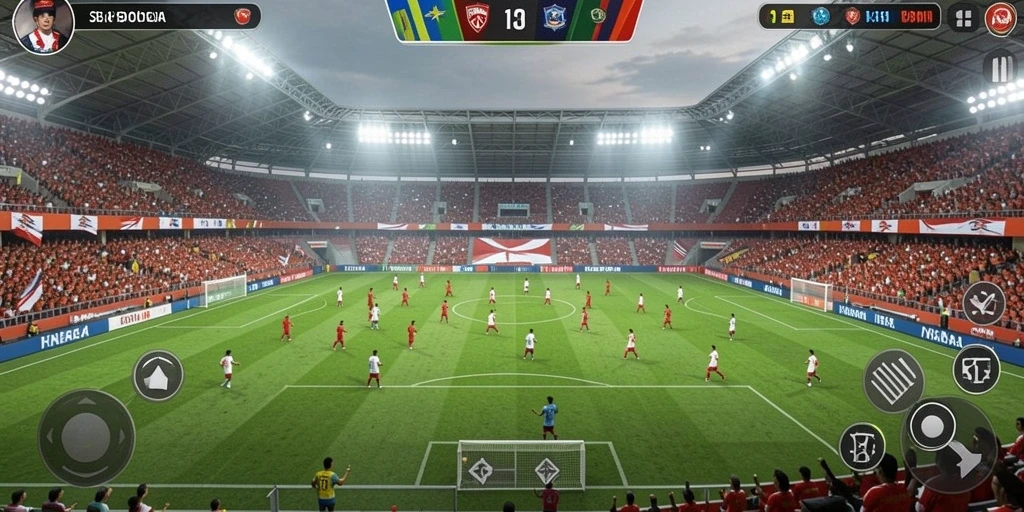 Fitur sosial memungkinkan interaksi antar pemain.