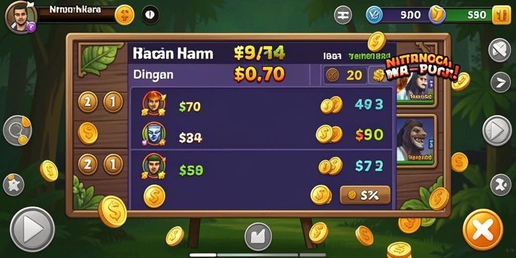 Fitur multiplayer yang memungkinkan bermain dengan teman.